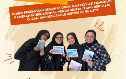 Dosen Perempuan Desain Produk mengikuti Pameran Internasional