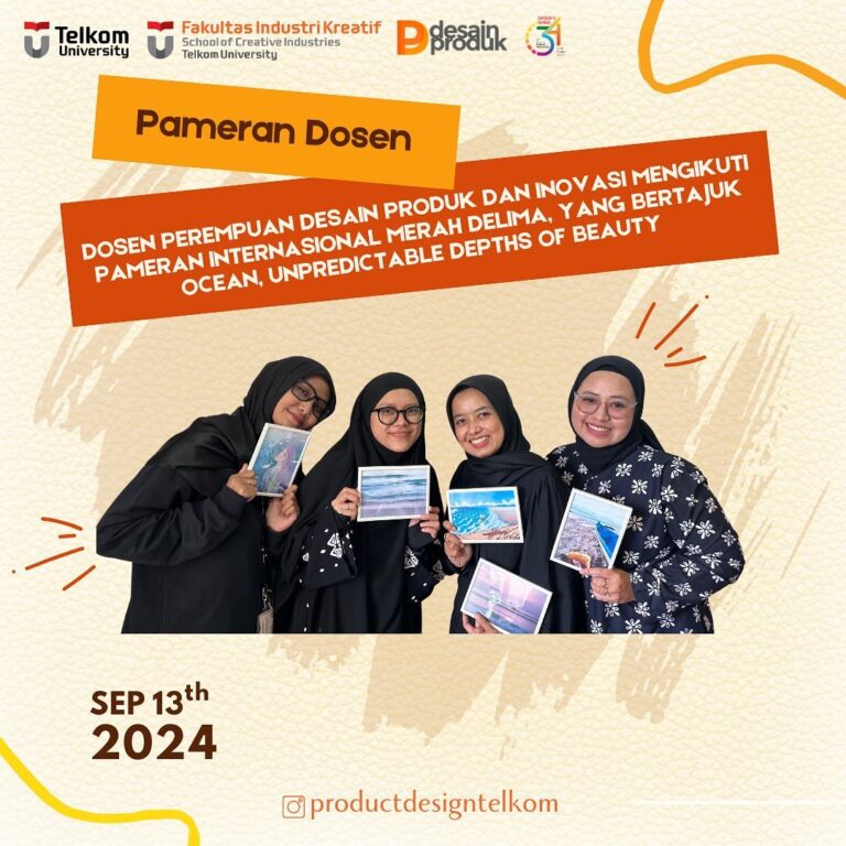 Dosen Perempuan Desain Produk mengikuti Pameran Internasional