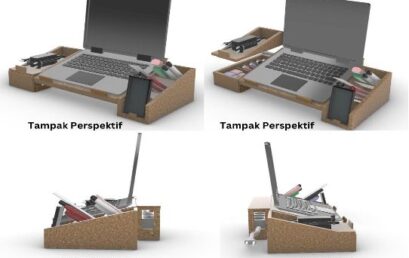 UPCYCLE LIMBAH KAYU MENJADI DESK ORGANIZER