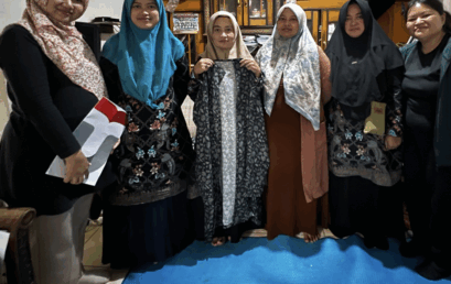 Pengembangan Seragam Zero Waste Guru TPA Miftahul Rohman