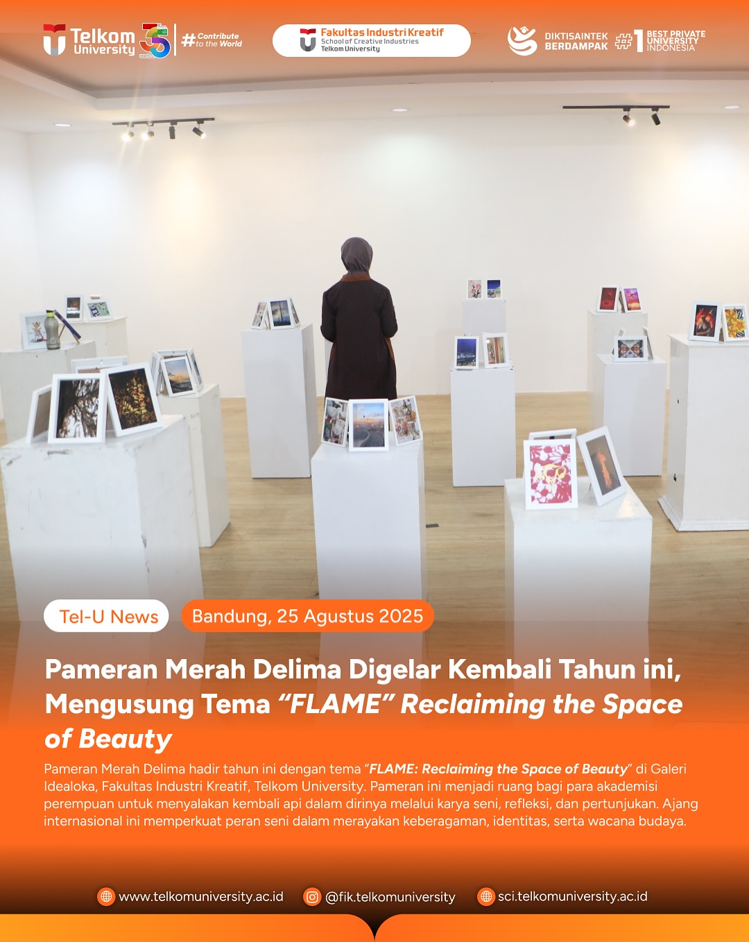 Dosen Wanita DP Mengikuti Pameran Internasional “Merah Delima” Dosen Wanita DP Mengikuti Pameran Internasional “Merah Delima”