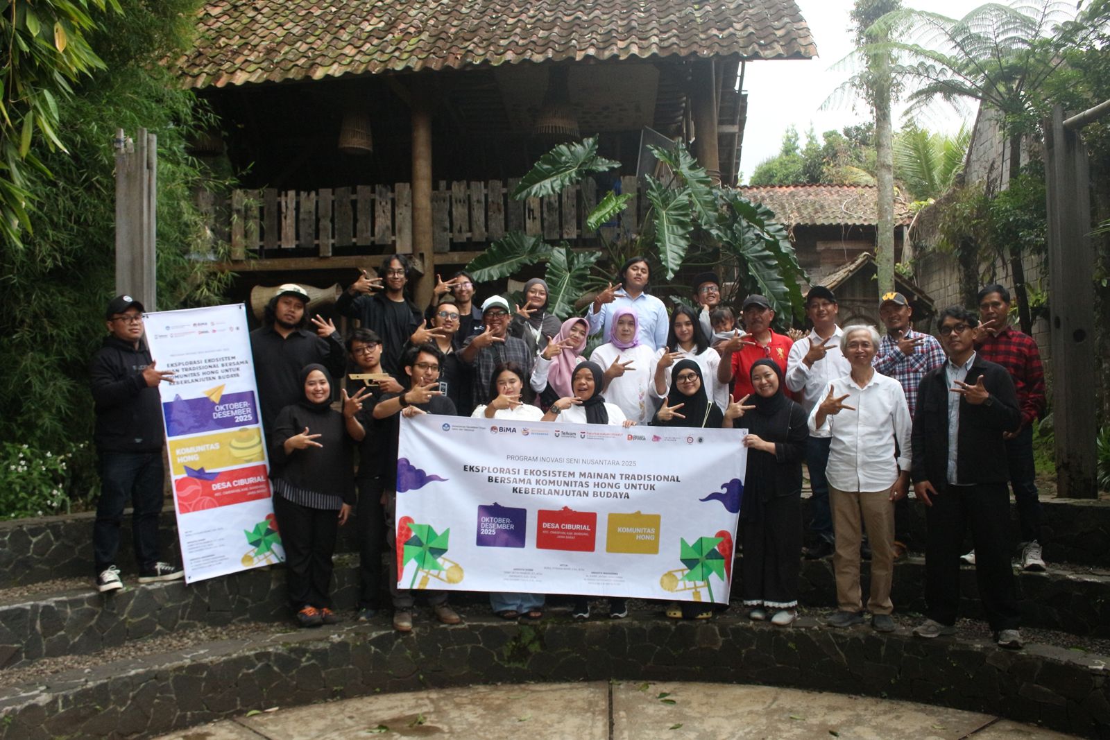 Lewat Desain Inovatif, Telkom University dan Komunitas Hong Jaga Nyala Mainan Tradisional untuk Keberlanjutan Budaya