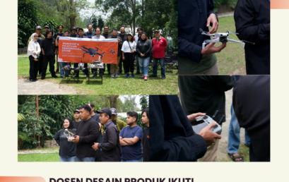 Dosen Desain Produk Ikuti Workshop Pengoperasian Drone
